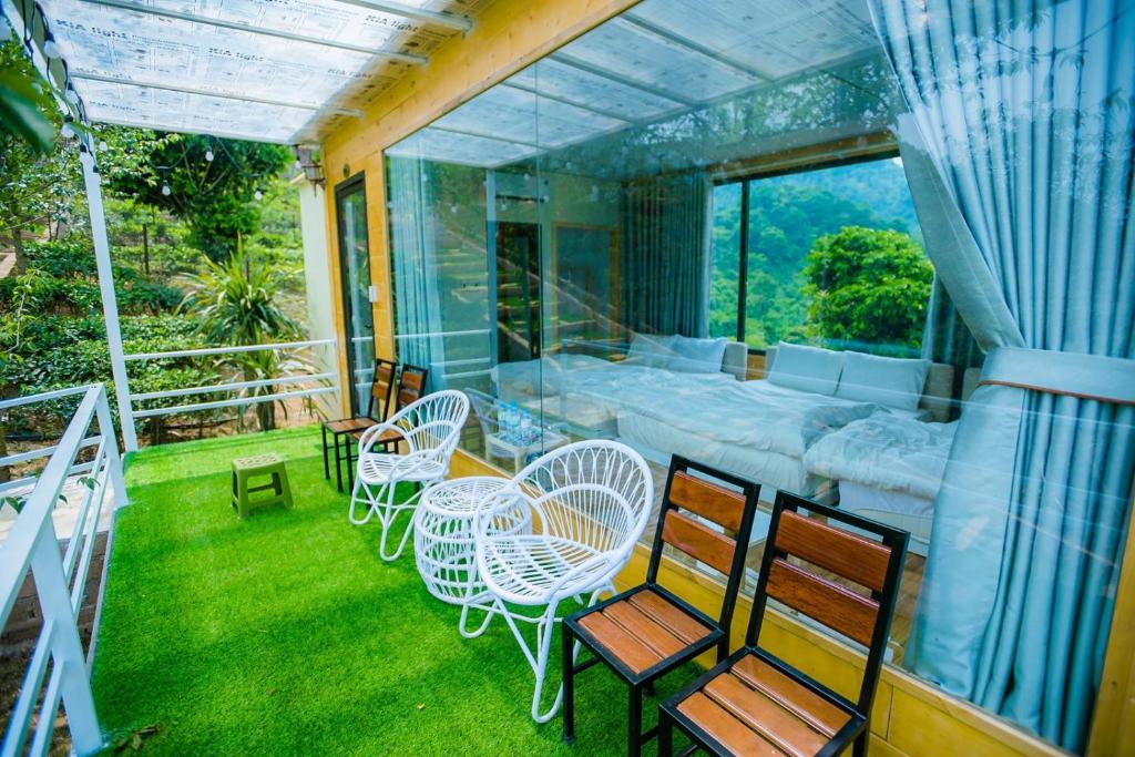 Review homestay Wooden House Mộc Châu cực chi tiết 5