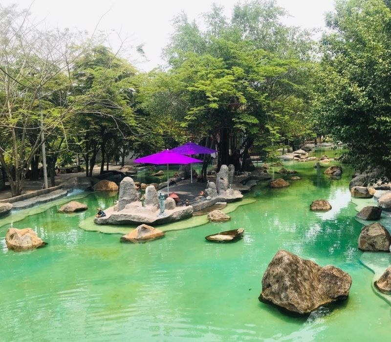 Review KDL sinh thái ven sông Bình Mỹ: Kinh nghiệm vui chơi, ăn uống