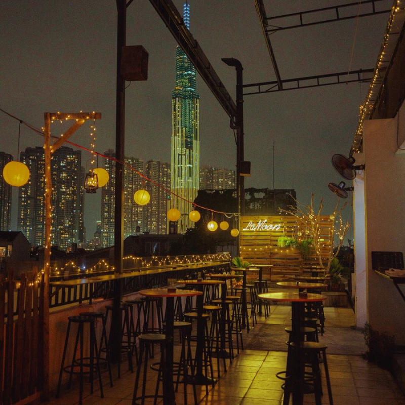 Top 8 quán rooftop quận 2 cực chill sở hữu view triệu đô 6