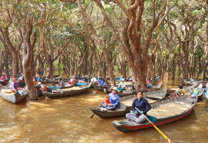 Biển hồ Campuchia Tonle Sap: Hồ nước ngọt lớn nhất Đông Nam Á 7