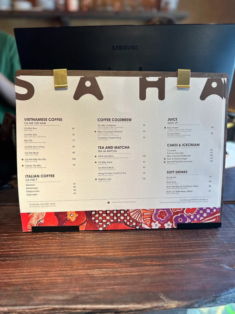 SAHA Art & Coffee Hà Nội, nơi tái hiện vẻ đẹp Tây Bắc mộc mạc 8