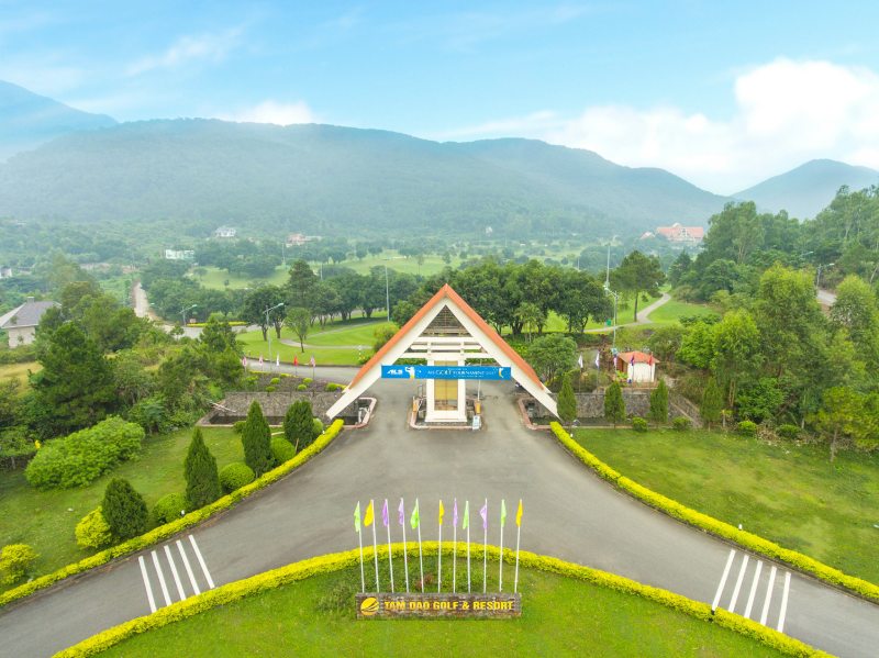 Sân golf Tam Đảo nơi không gian xanh trải dài bất tận 3