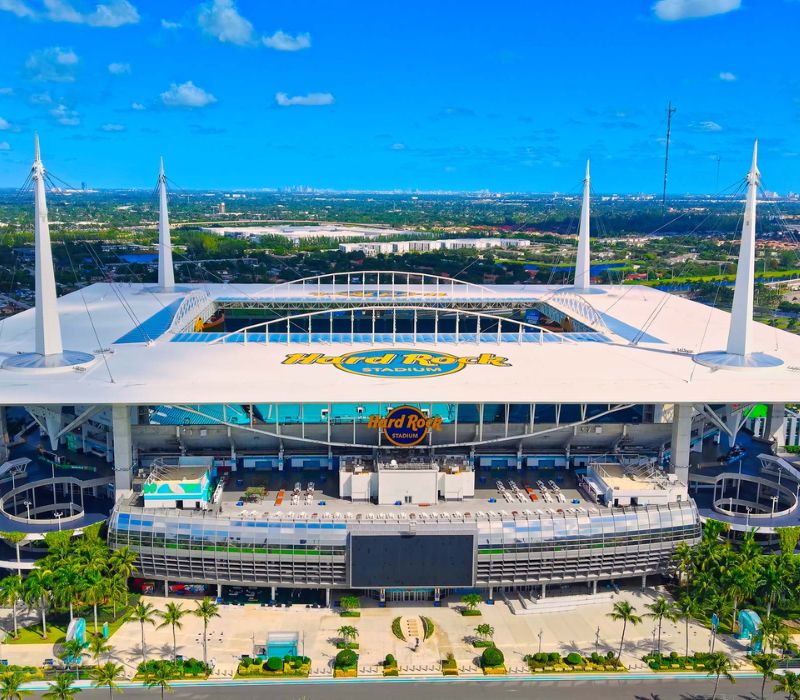 Sân vận động Hard Rock: Kinh nghiệm khám phá 'chảo lửa' World Cup 2026 2