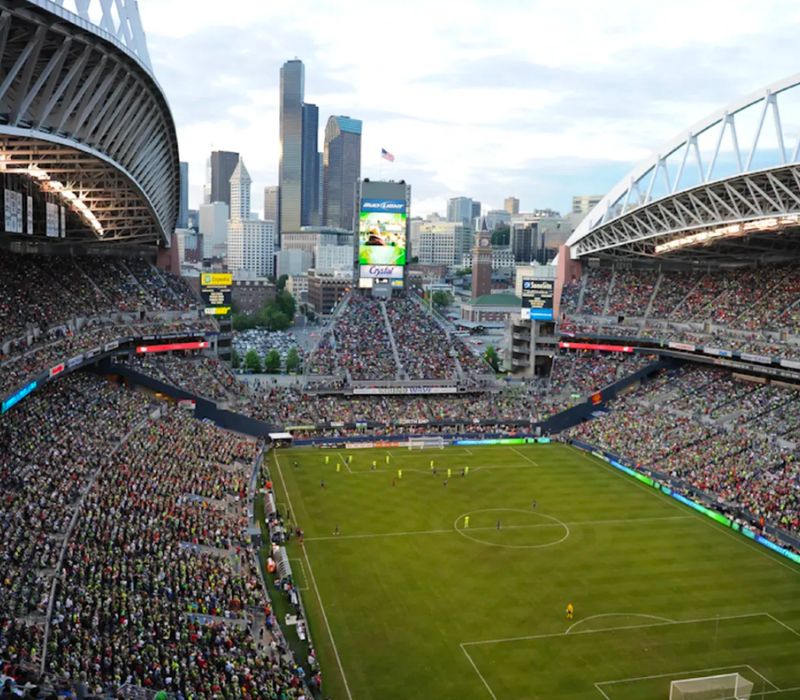 Sân vận động Lumen Field tâm điểm của ngày hội bóng đá World Cup 2026
