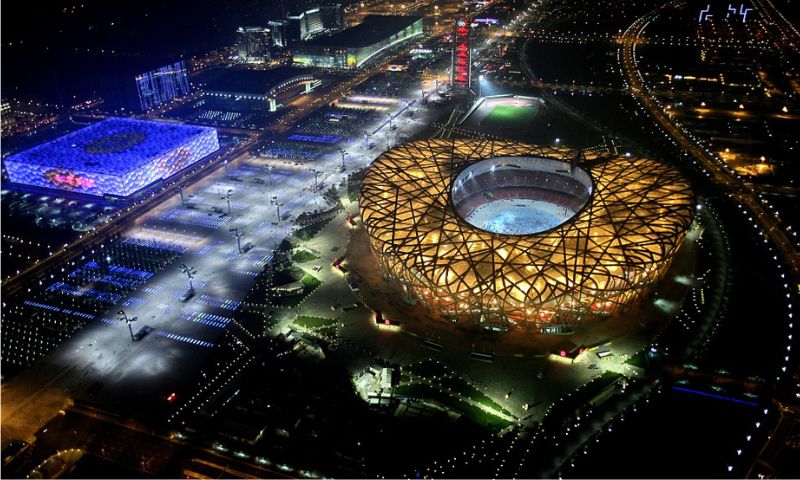 Độc lạ nét kiến trúc sân vận động Tổ chim tại Bắc Kinh Trung Quốc 2