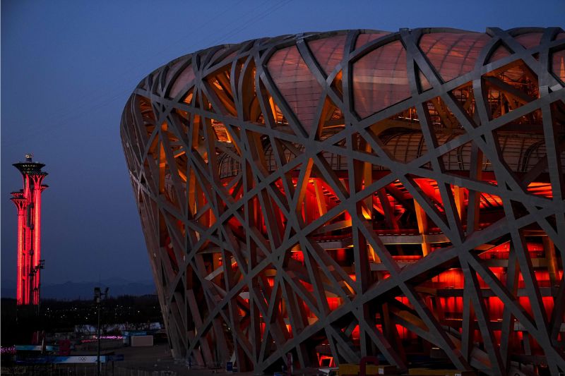 Độc lạ nét kiến trúc sân vận động Tổ chim tại Bắc Kinh Trung Quốc 4