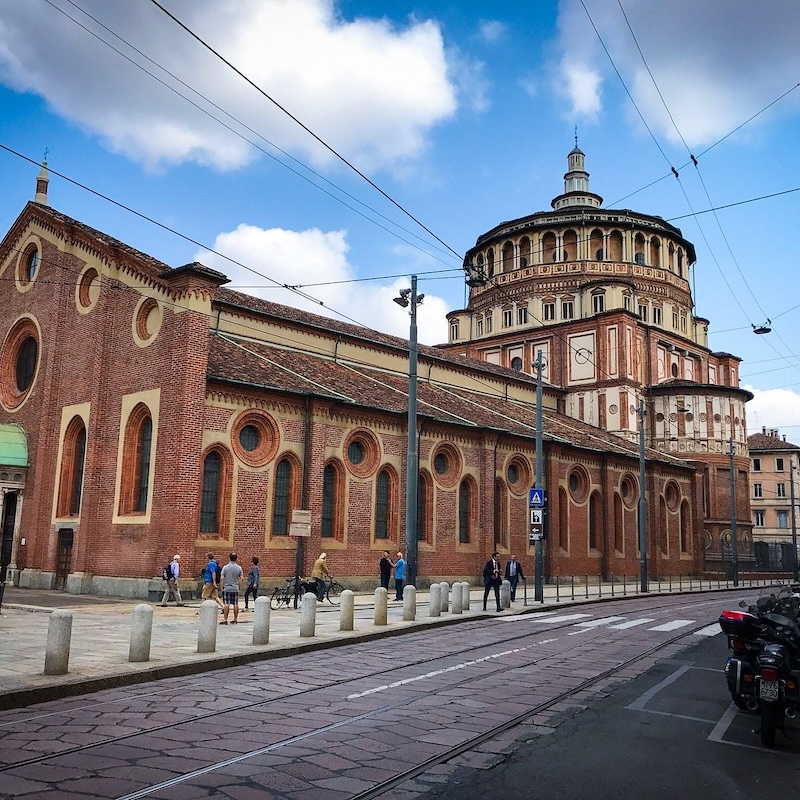 Santa Maria delle Grazie với kiến trúc Phục Hưng tại Ý 4