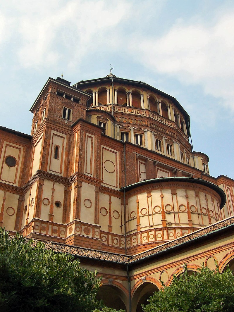 Santa Maria delle Grazie với kiến trúc Phục Hưng tại Ý 2