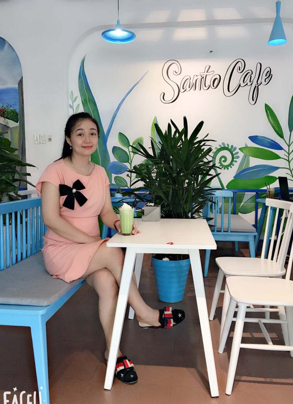 Santo Cafe Huế – Santorini thu nhỏ giữa lòng thành phố 12