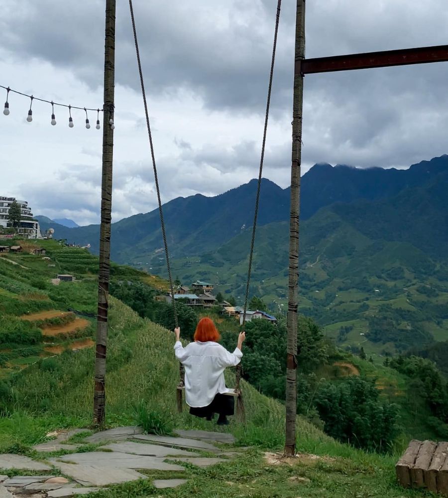 Sapa tháng 7 đẹp ngẩn ngơ cùng mùa lúa Nậm Cang bao quanh bản làng 9