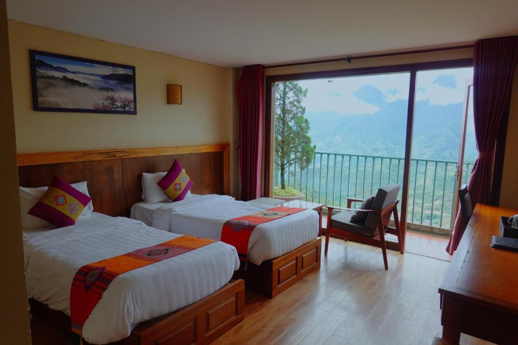 Sapa Vista Hotel - Choáng ngợp khách sạn 3 sao có view đồi núi hùng vĩ và ruộng bậc thang mướt xanh ở Sapa 9
