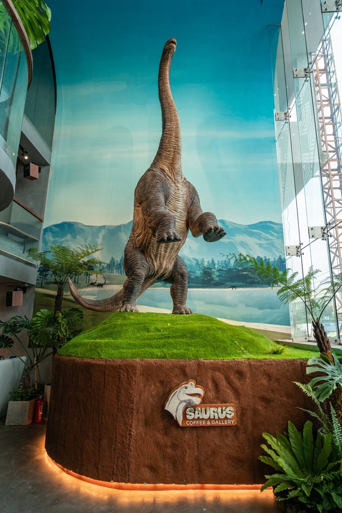 Phá đảo Saurus Coffee & Gallery, quán cà phê khủng long độc nhất vô nhị tại Sài Gòn 3