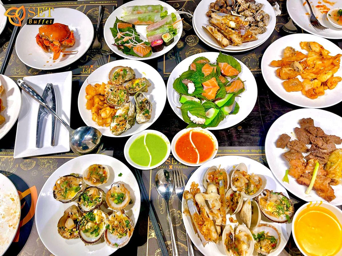SET Buffet - Nơi thưởng thức hải sản thượng hạng tại Hà Nội 6