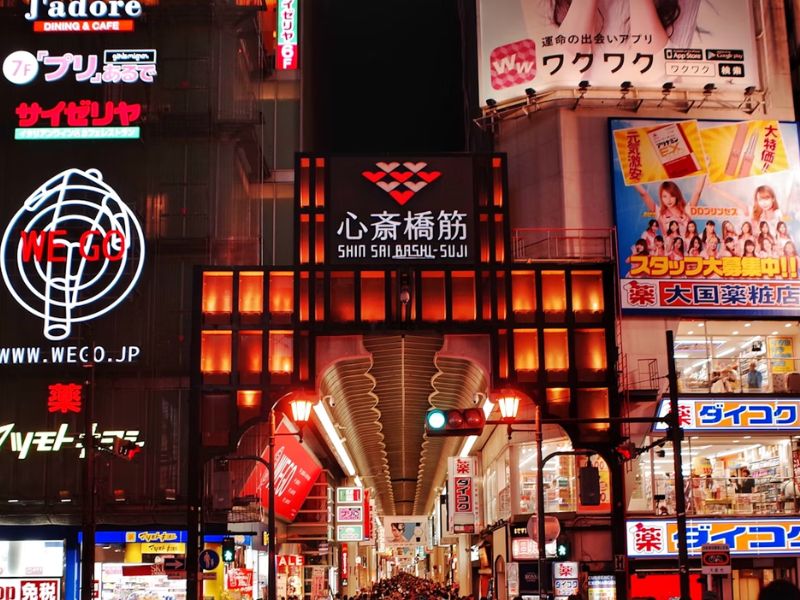 Khám phá Shinsaibashi, thiên đường mua sắm và ẩm thực Osaka 3