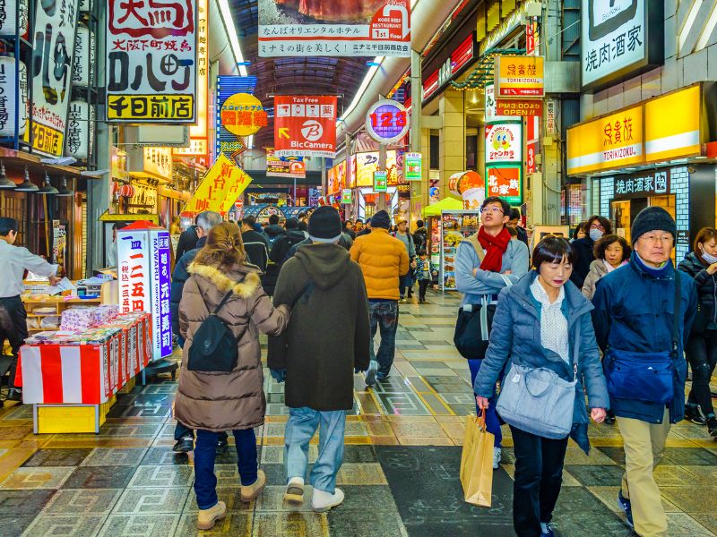 Khám phá Shinsaibashi, thiên đường mua sắm và ẩm thực Osaka 4