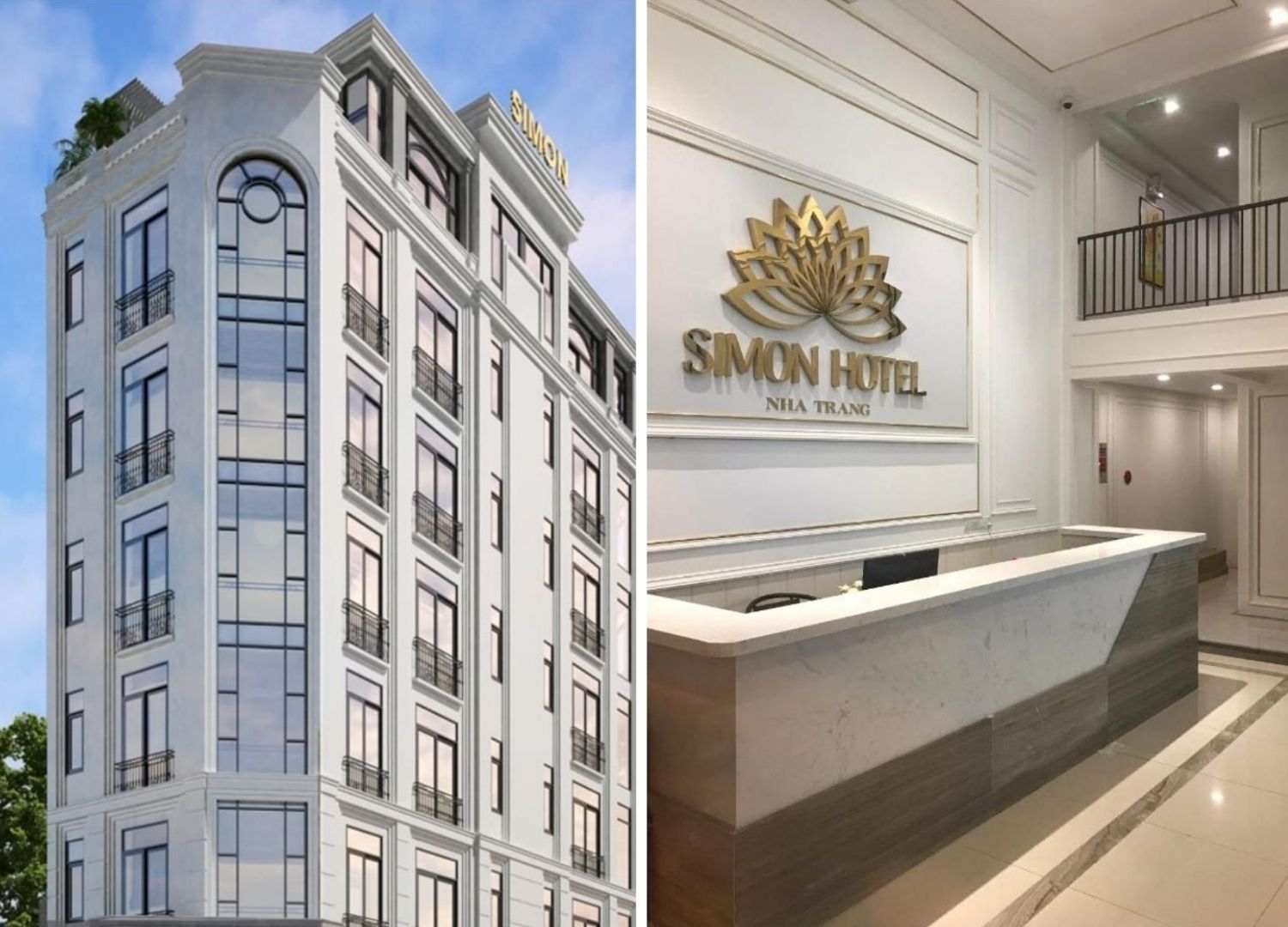 Simon Hotel sở hữu kiến trúc Tây Âu hiện đại, sang trọng 3