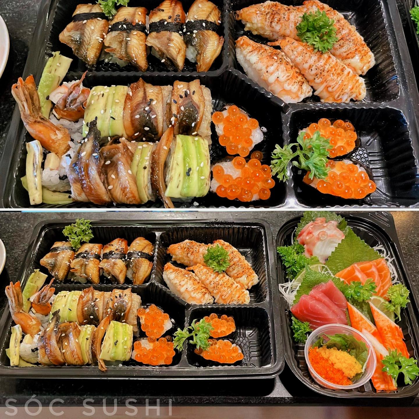 Sóc Sushi, một trong những quán ngon Bình Dương thuộc phong cách Nhật Bản 2