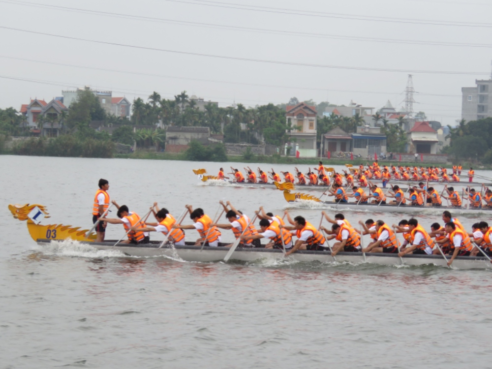 Sôi nổi Lễ hội đua thuyền Hải Phòng trên dòng sông Hòn Ngọc 3