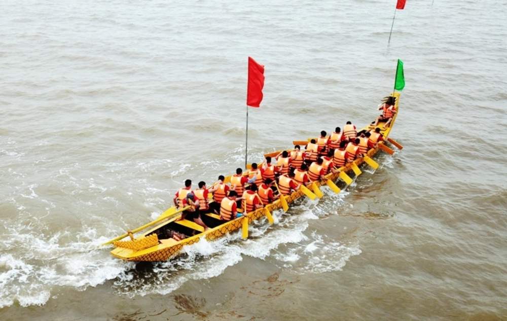 Sôi nổi Lễ hội đua thuyền Hải Phòng trên dòng sông Hòn Ngọc 5