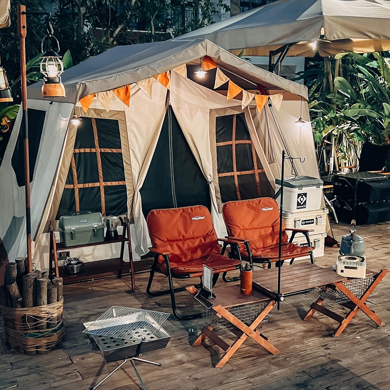 Đến SQUARE 39 tận hưởng không khí tiệc tùng giữa những túp lều camping 10