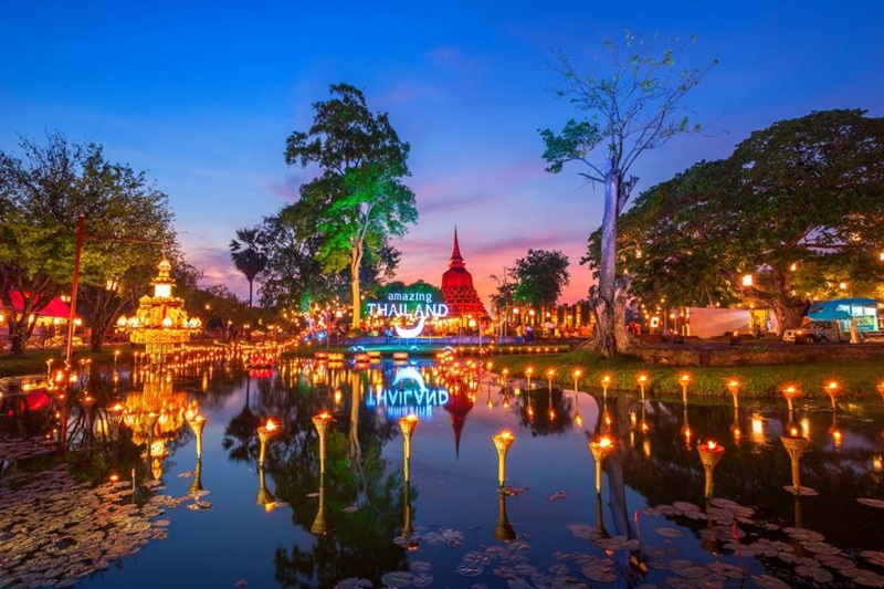 Cố đô Sukhothai nơi đón bình minh của hạnh phúc tại Thái Lan 11