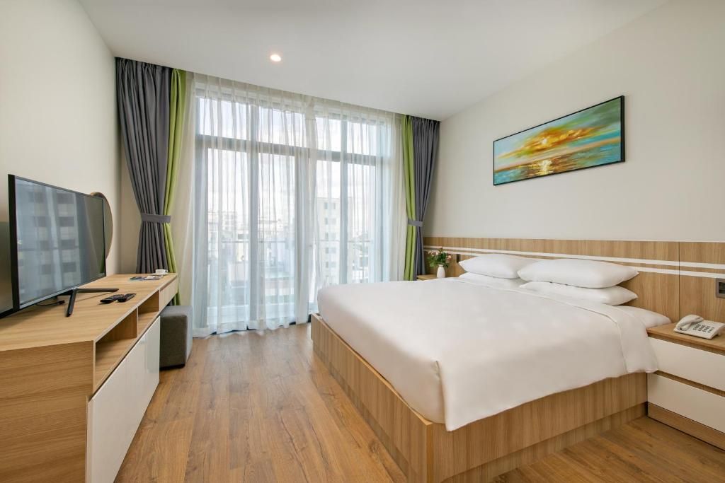 Sun River Hotel & Apartment, ngôi nhà nhỏ xinh bên dòng sông xanh 9