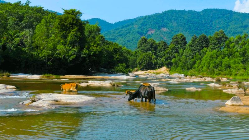 Ghé suối Đá Giăng tránh nóng, đổi gió dịp cuối tuần 2