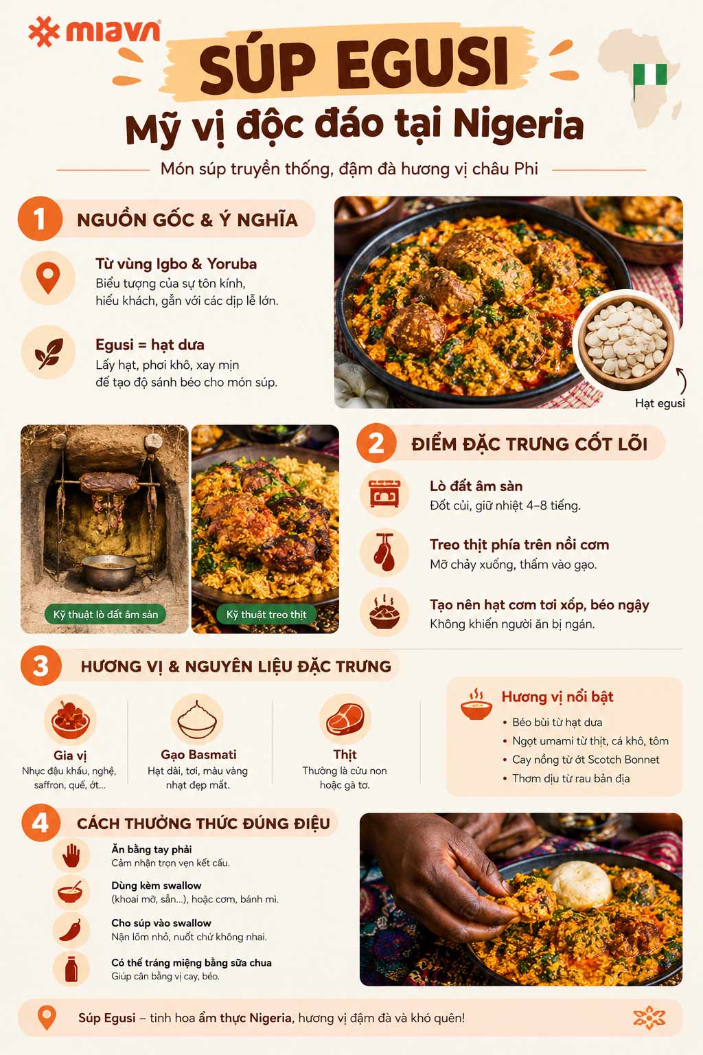Súp Egusi, vua của các loại súp tại Nigeria 2