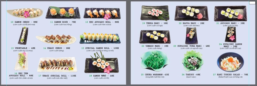 Sushi băng chuyền Sister, thưởng thức ẩm thực chuẩn vị xứ sở hoa anh đào 3