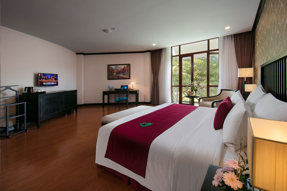 Swiss Belresort Tuyen Lam nằm gọn gàng trong mảng xanh tươi mát 8