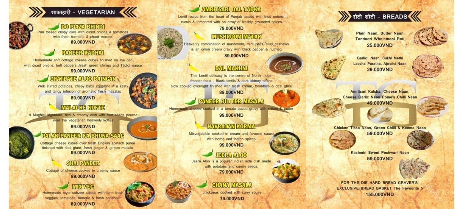 Taj Grill Indian Restaurant – Nhà hàng Ấn Độ được mệnh danh ngon nhất Việt Nam có gì hot 4