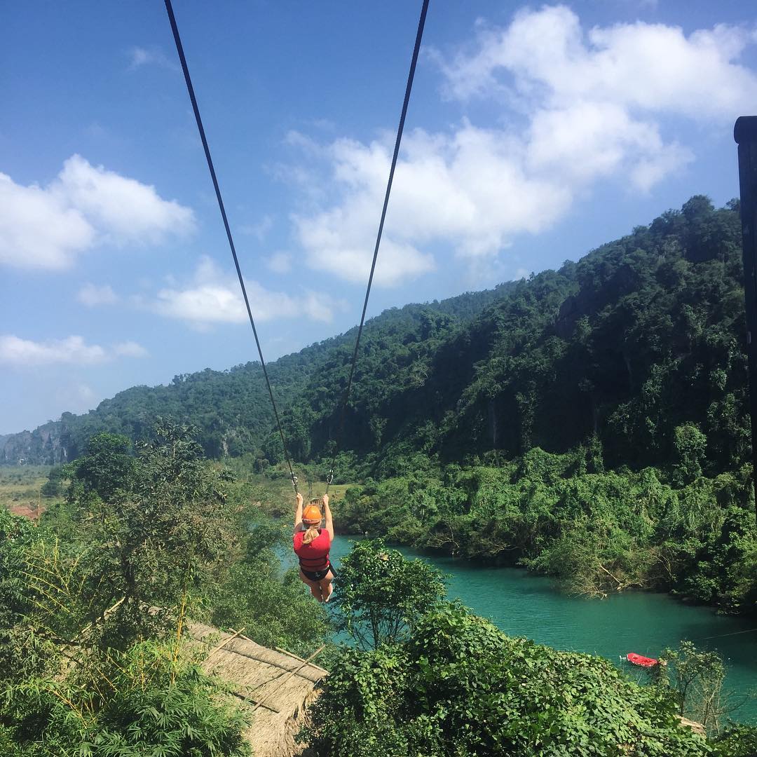 Tất tần tật trải nghiệm zipline Sông Chày Hang Tối Quảng Bình 9