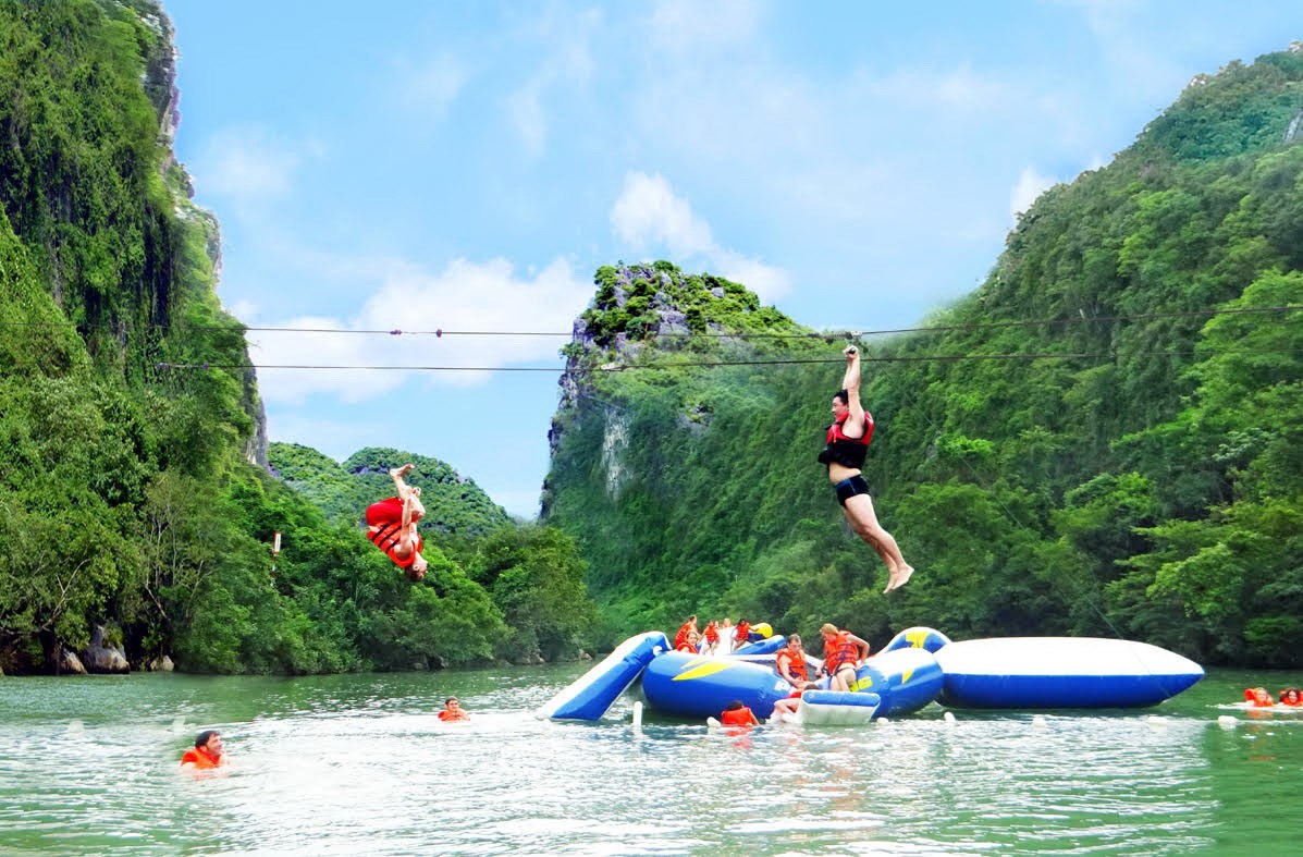 Tất tần tật trải nghiệm zipline Sông Chày Hang Tối Quảng Bình 10