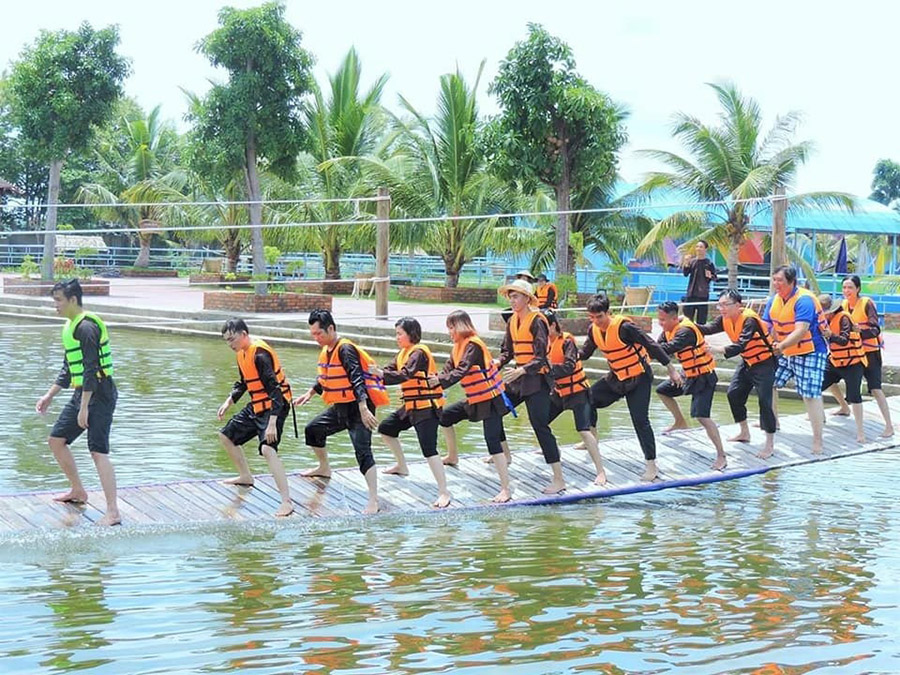 Teambuilding tại khu du lịch Vinh Sang và những trải nghiệm thú vị 3