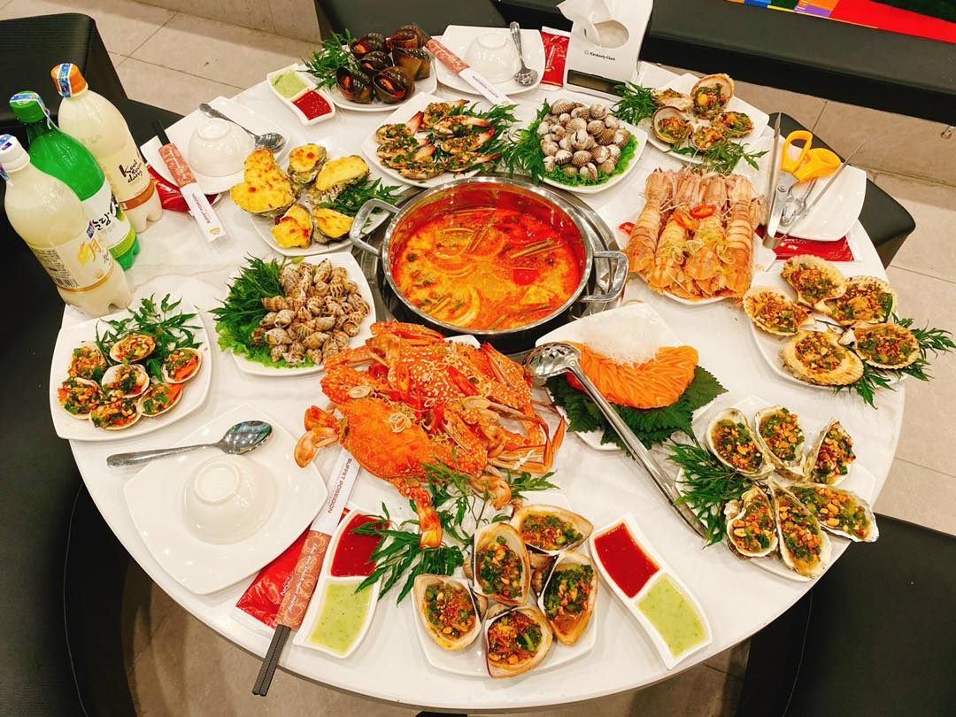 Thả ga thưởng thức hải sản linh đình ở nhà hàng Buffet Poseidon Hà Nội 11