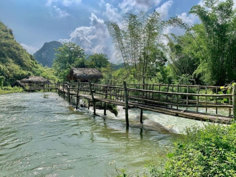 Thác Cò Là Cao Bằng, dải lụa tuyệt đẹp giữa lòng Bản Ruộc 4
