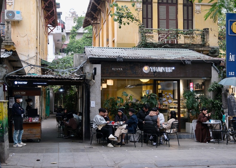 THAIYEN Cafe Quán Thánh (Thái Yên): Tiệm cà phê vibe trong trẻo giữa Hà thành 10