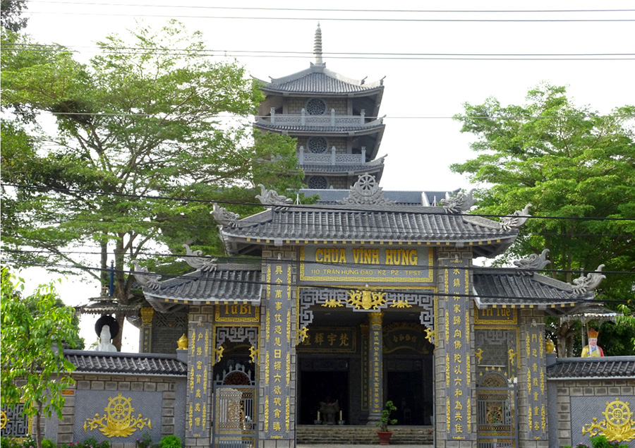 Thăm chùa Vĩnh Hưng chiêm ngưỡng kiến trúc đá nguyên khối độc nhất vô nhị 2