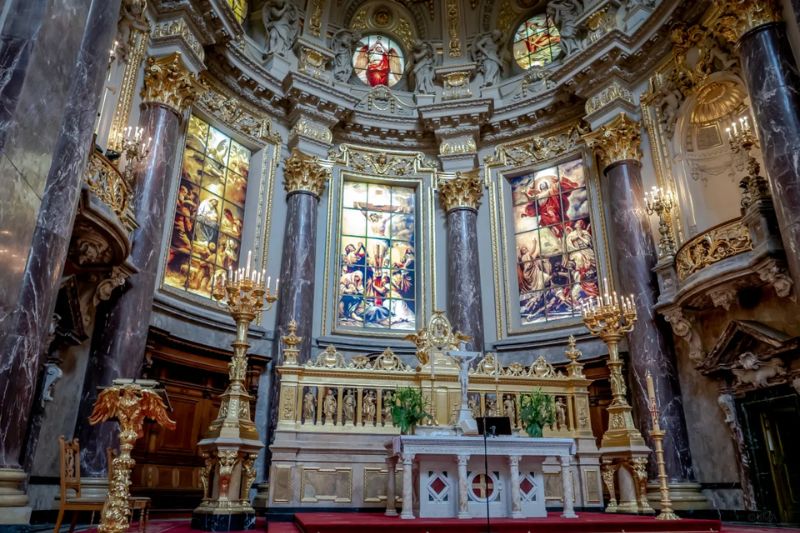 Lộng lẫy vẻ đẹp nhà thờ chính tòa Berliner Dom tại thủ đô Berlin 5