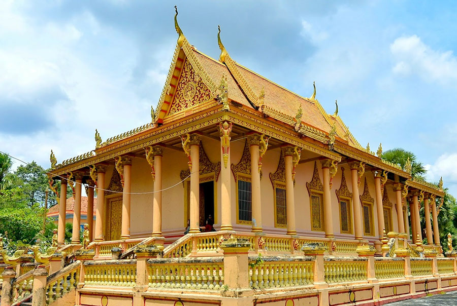 Tham quan Chùa Kh'leang với kiến trúc cổ tự đậm chất Khmer Nam Bộ 2