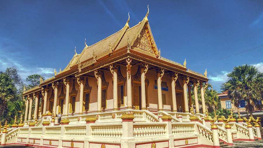 Tham quan Chùa Kh'leang với kiến trúc cổ tự đậm chất Khmer Nam Bộ 3