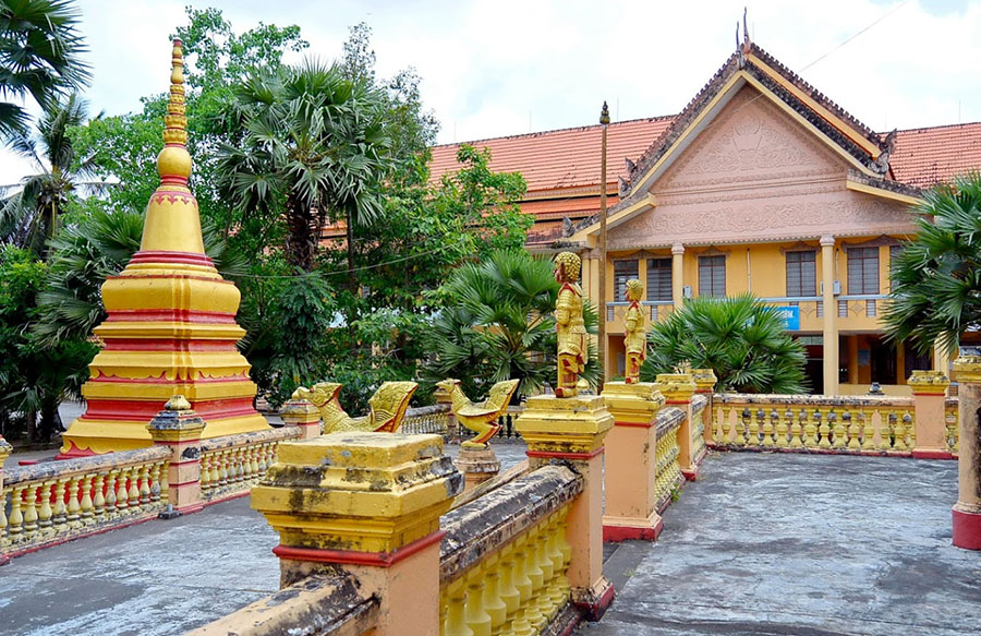 Tham quan Chùa Kh'leang với kiến trúc cổ tự đậm chất Khmer Nam Bộ 5