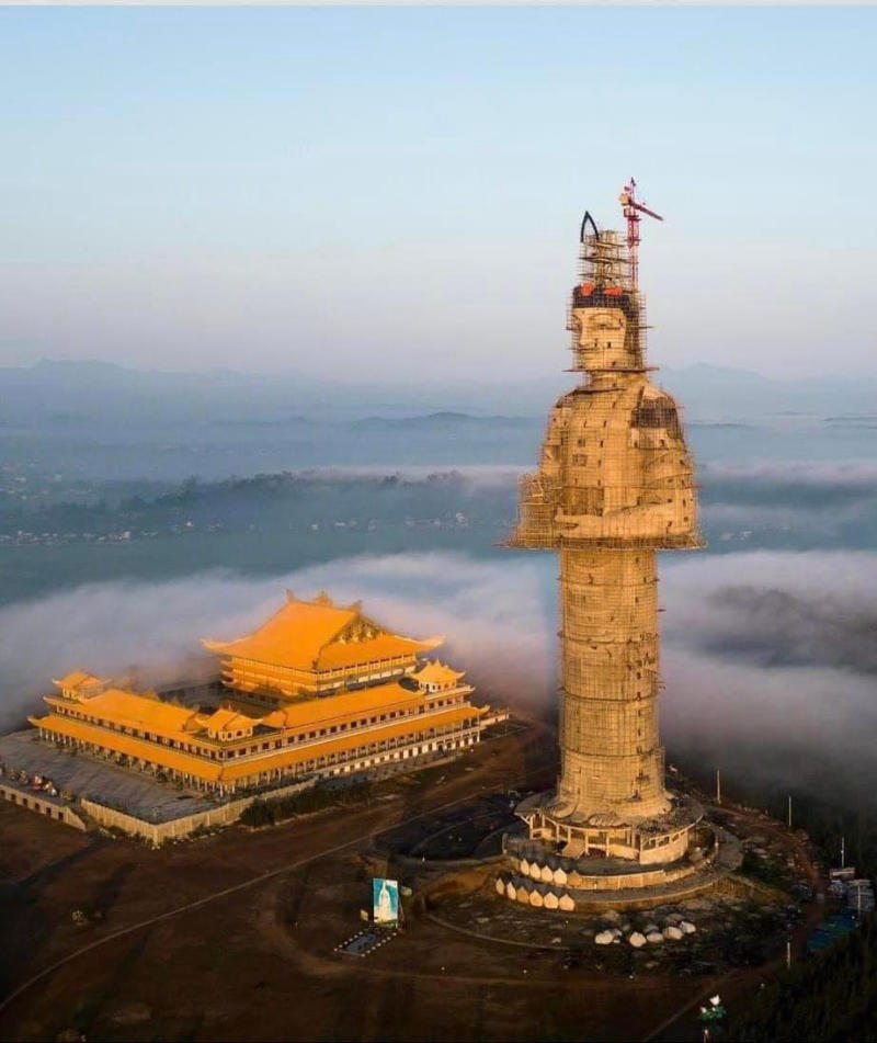 Đến chùa Minh Đức chiêm bái tượng Phật cao nhất Việt Nam 6