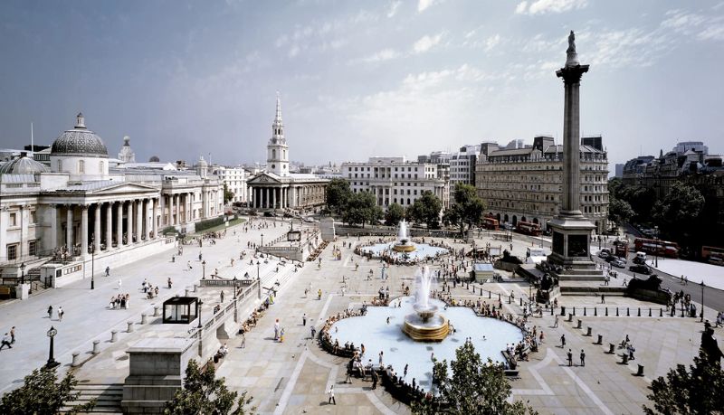 Trafalgar Square, dấu ấn kiến trúc nơi trái tim London 2