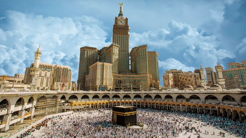 Thánh địa Mecca tại Ả Rập Saudi nơi hành hương mọi người Hồi giáo hướng về 5