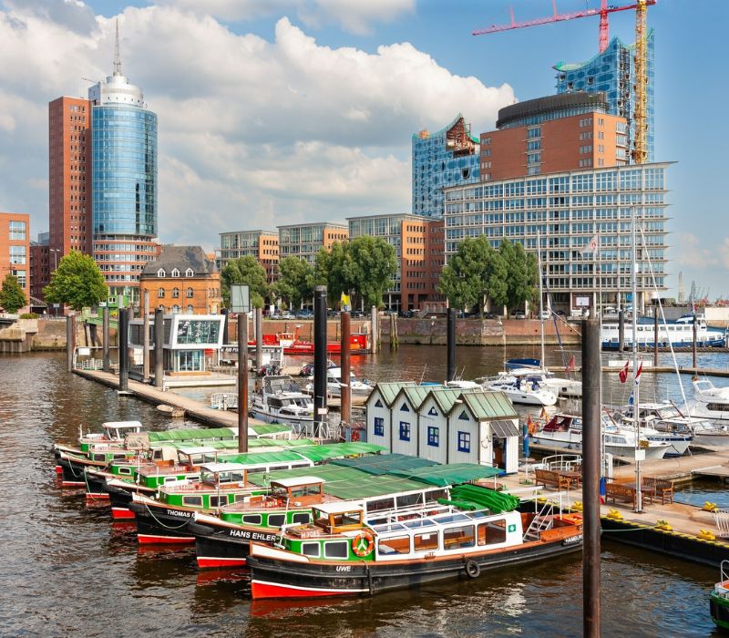 Thành phố cảng Hamburg Đức, nơi ký ức và hiện tại giao thoa