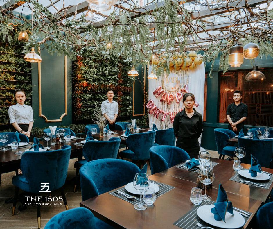 The 1505 Fusion Restaurant & Lounge – Nhà hàng đẳng cấp châu Âu giữa lòng Vũng Tàu 5