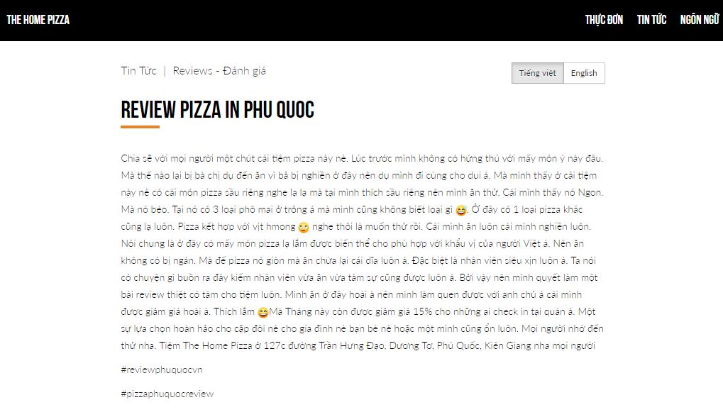 The Home Pizza - Pizza Phú Quốc mang hương vị đỉnh cao 27