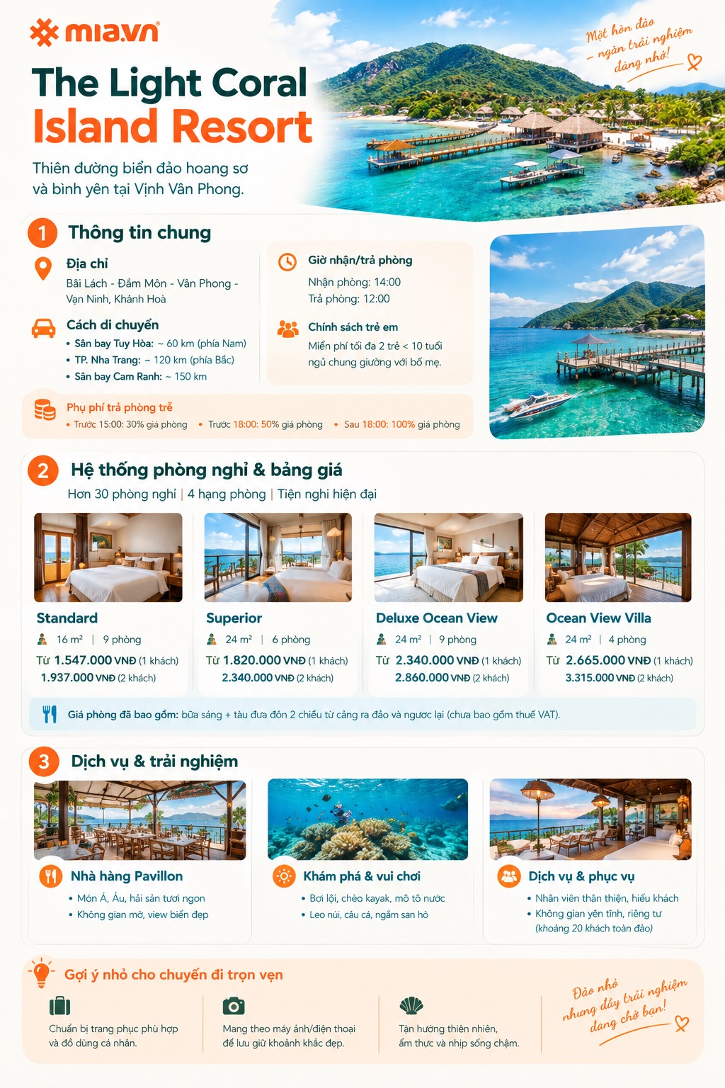 The Light Coral Island Resort ẩn mình giữa Vịnh Vân Phong 2