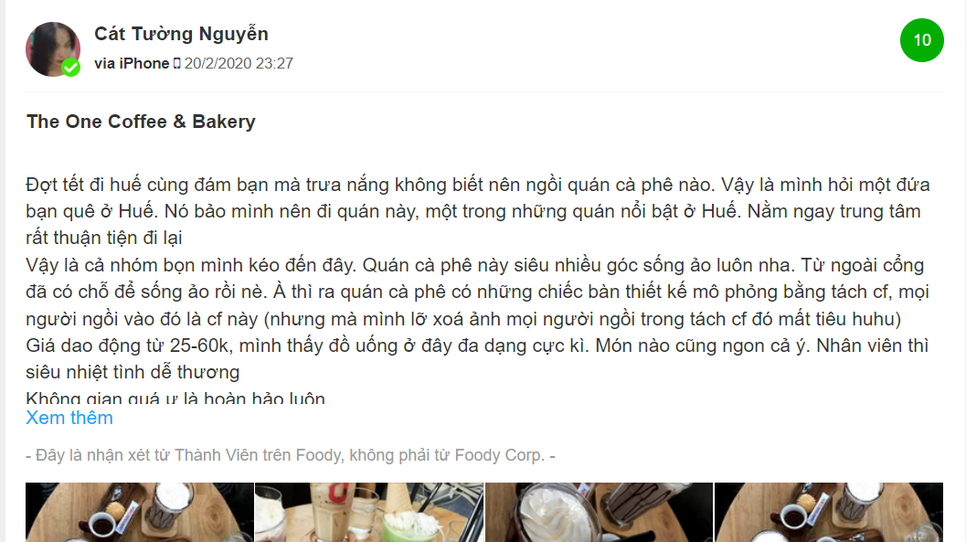 The One Coffee & Bakery - Điểm hẹn cuối tuần đầy thư giãn và yên bình 8